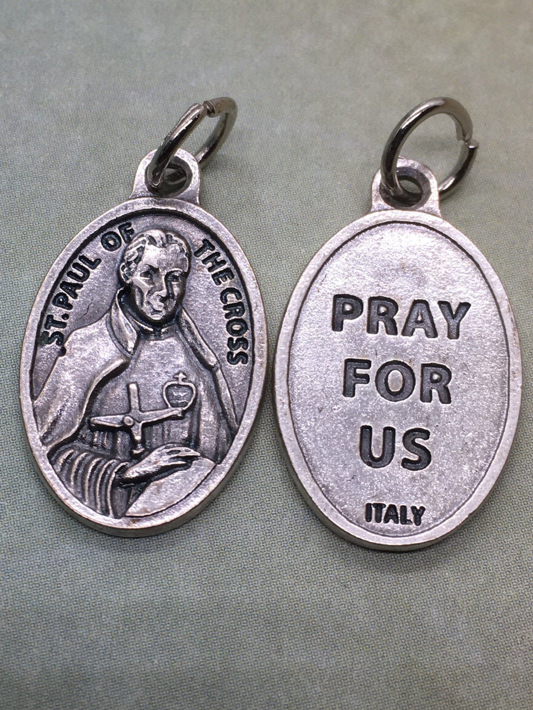 St. Paul of the Cross (1694-1775) holy medal