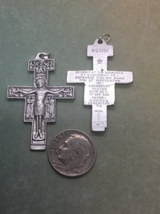 San Damiano Crucifix pendants - various sizes
