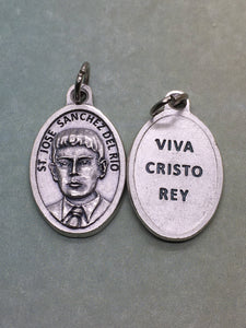 Choice -- Bl. Miguel Agustin Pro (1891-1927) OR St. Jose Sanchez del Rio (1913-1928) holy medals