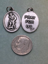 Load image into Gallery viewer, St. Lazarus/Lazzaro the Leper (1st century) holy medal
