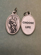 Load image into Gallery viewer, Choose Life holy medal
