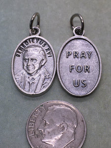 Pope Benedict XVI (1927-2022) holy medal -- 3 styles
