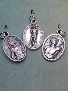 St. Sebastian (died c. 288) holy medal