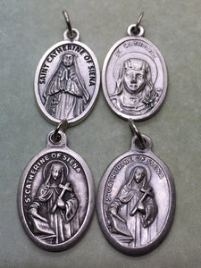 St. Catherine of Siena (1347-1380) holy medal