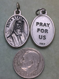 St. Teresa Benedicta of the Cross holy medal - Edith Stein - Catholic saint - patron of Europe, martyrs, against the death of parents