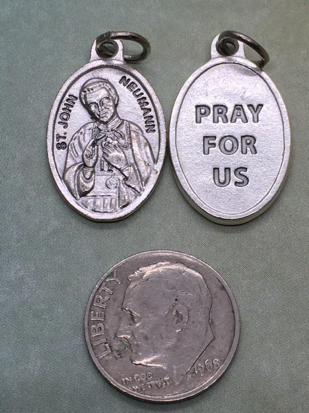 St. John Nepomuceno Neumann (1811-1860) holy medal