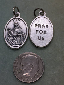 Pieta holy medal