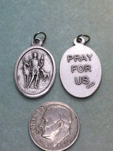 Load image into Gallery viewer, St. Hubert of Liege (the Hunter) holy medal
