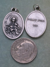 Load image into Gallery viewer, St. Agnes of Rome (died c. 300) holy medal

