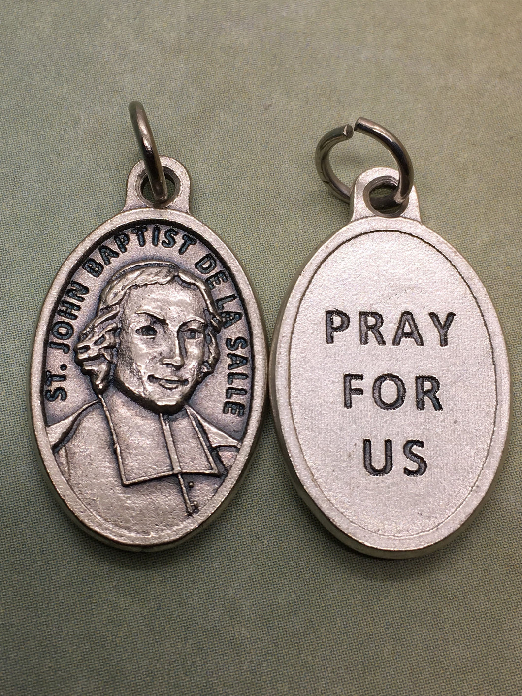 St. John Baptist de la Salle (1651-1719) holy medal