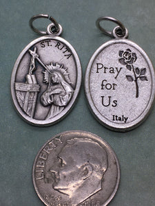 St. Rita of Cascia (1386-1457) Saint of the Impossible holy medal