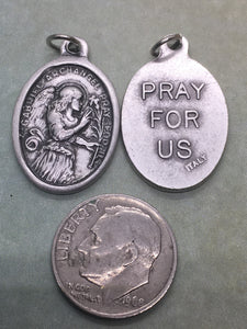 St. Gabriel the Archangel holy medal - Catholic Saint, Angel - patron of broadcasters, clergy, messengers, radio, telephones, television