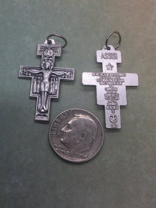 San Damiano Crucifix pendants - various sizes
