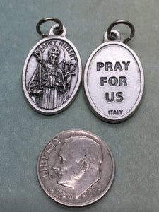 St. Hubert of Liege (the Hunter) (c.656-727) holy medal