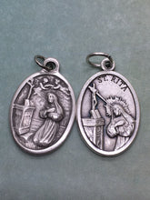 Load image into Gallery viewer, St. Rita of Cascia (1386-1457) Saint of the Impossible holy medal
