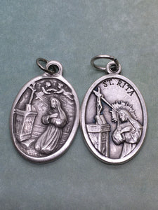 St. Rita of Cascia (1386-1457) Saint of the Impossible holy medal