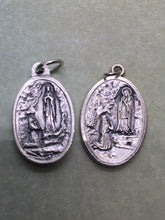 Load image into Gallery viewer, St. Bernadette (1844-1879) &amp; Our Lady of Lourdes holy medal
