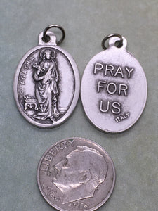St. Agatha holy medal