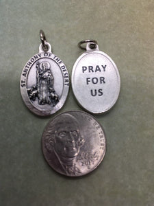 St. Anthony of the Desert (251-356) holy medal