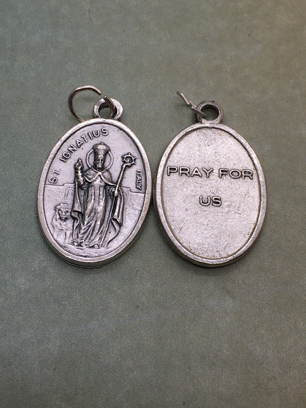 St. Ignatius of Antioch (c. 50-107) holy medal