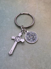 Load image into Gallery viewer, St. Florian fire fighter key ring
