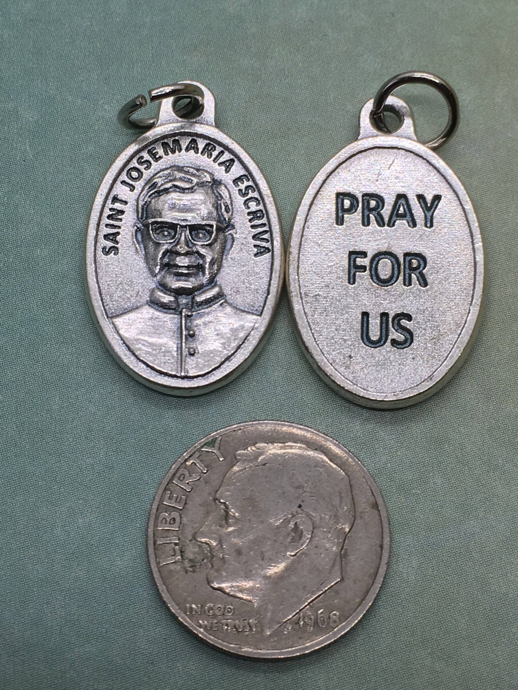 St. Josemaria Escriva (1902-1975) holy medal
